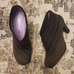 United Nude Striped Heels